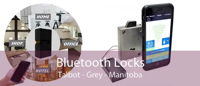 Bluetooth Locks Talbot - Grey - Manitoba