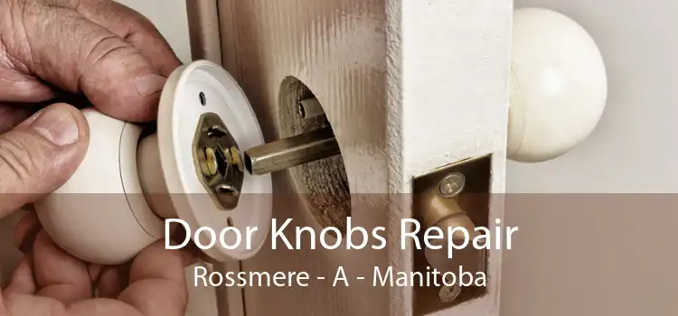 Door Knobs Repair Rossmere - A - Manitoba