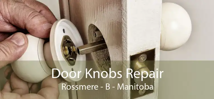 Door Knobs Repair Rossmere - B - Manitoba