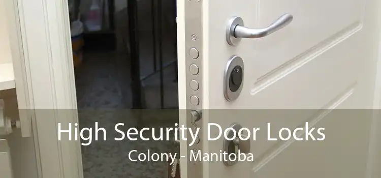 High Security Door Locks Colony - Manitoba