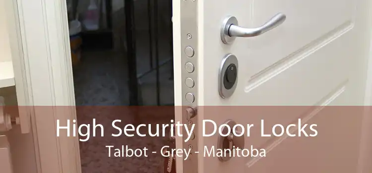 High Security Door Locks Talbot - Grey - Manitoba