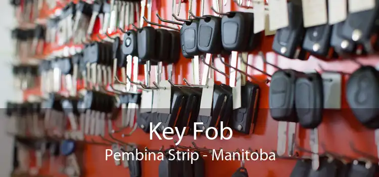 Key Fob Pembina Strip - Manitoba