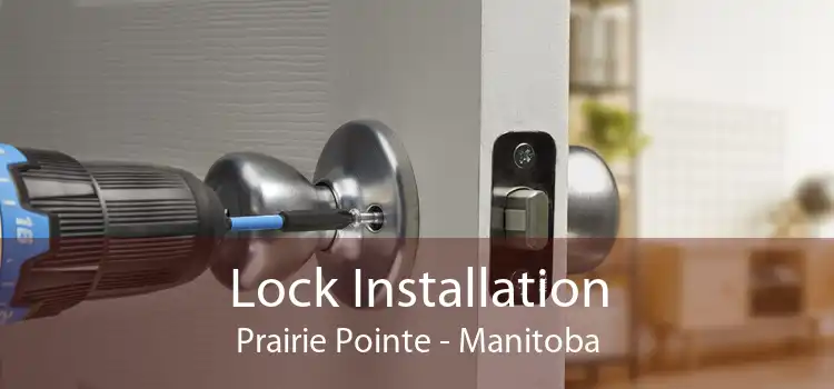 Lock Installation Prairie Pointe - Manitoba