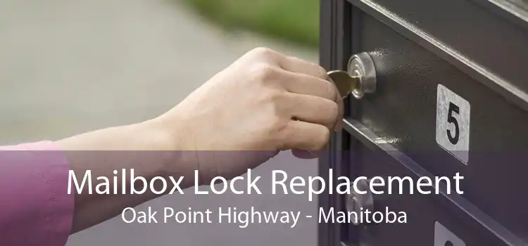 Mailbox Lock Replacement Oak Point Highway - Manitoba