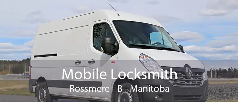 Mobile Locksmith Rossmere - B - Manitoba