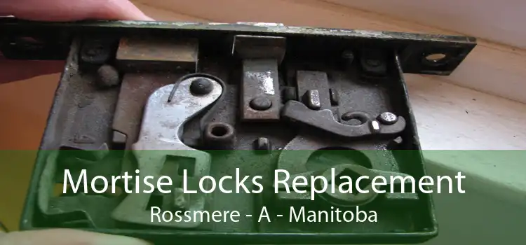 Mortise Locks Replacement Rossmere - A - Manitoba