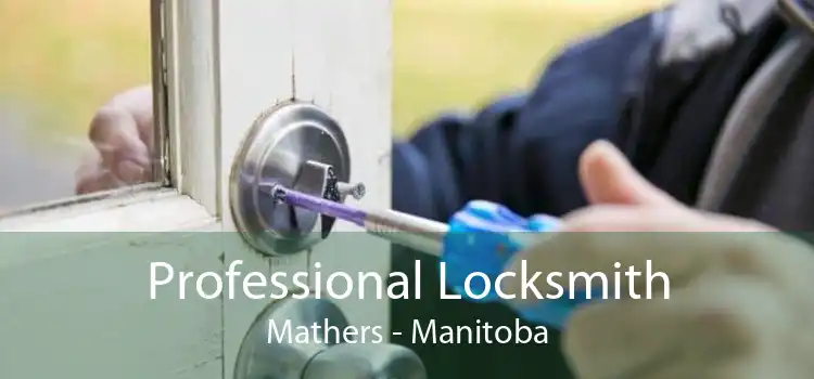 Professional Locksmith Mathers - Manitoba