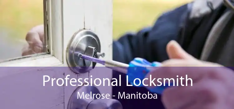 Professional Locksmith Melrose - Manitoba