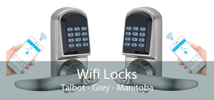 Wifi Locks Talbot - Grey - Manitoba